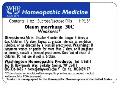 Oleum Morrhuae